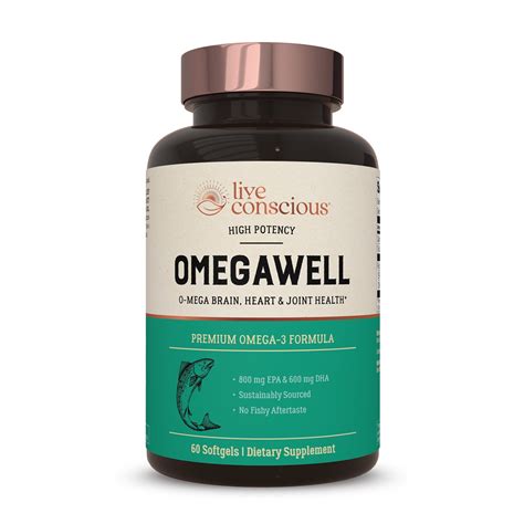 live conscious omega 3 fish oil